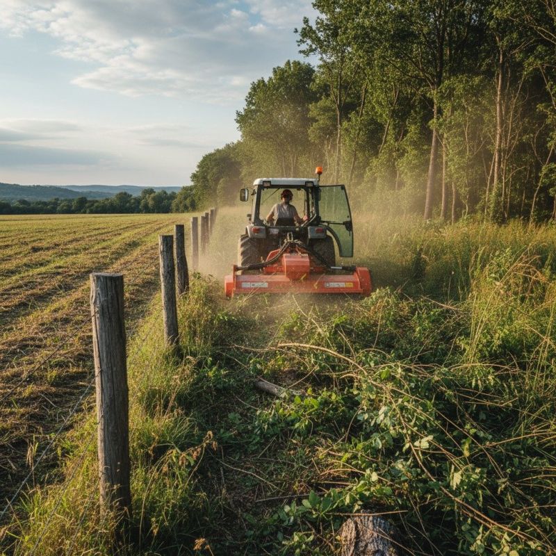 Field Brush Hogging